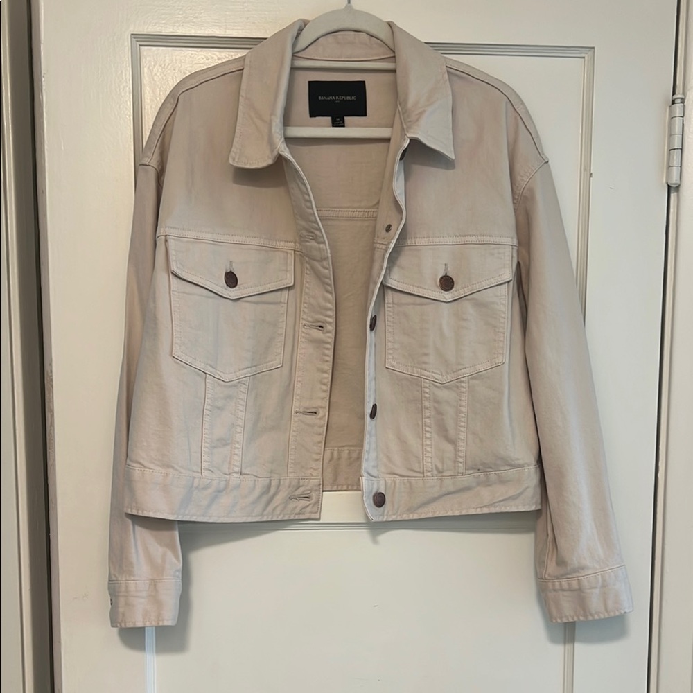 Banana Republic Women's Cream Jacket